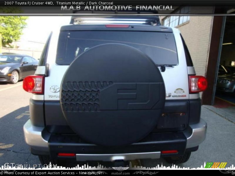 Titanium Metallic / Dark Charcoal 2007 Toyota FJ Cruiser 4WD