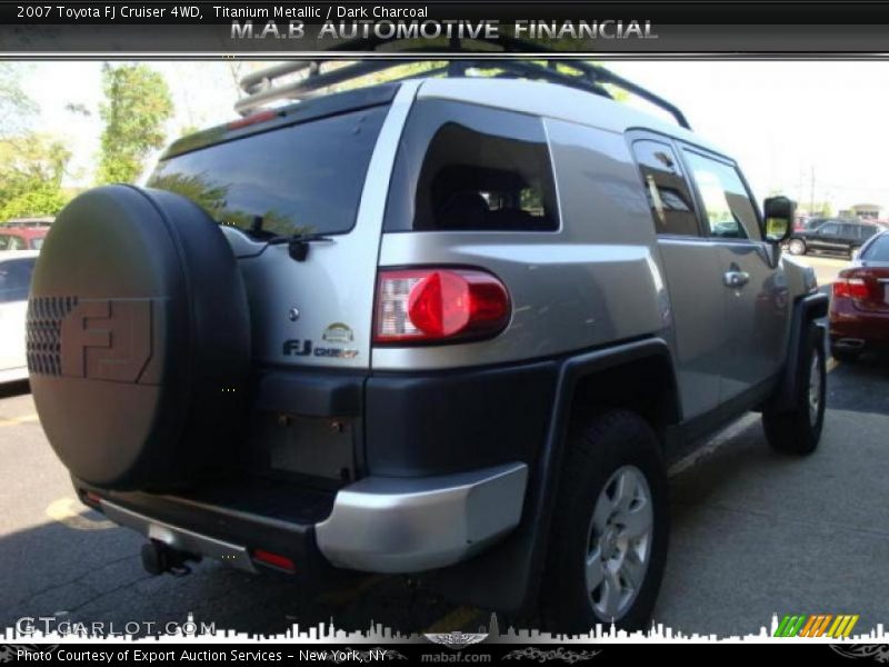 Titanium Metallic / Dark Charcoal 2007 Toyota FJ Cruiser 4WD