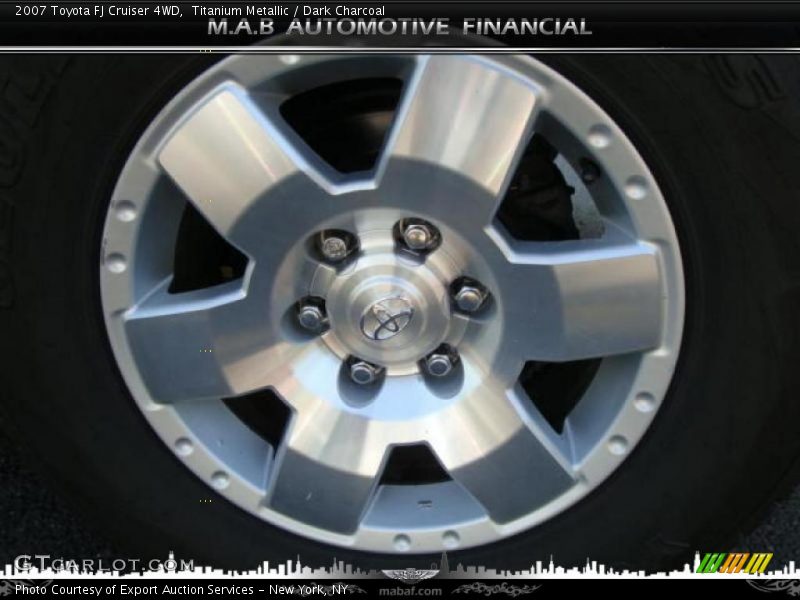 Titanium Metallic / Dark Charcoal 2007 Toyota FJ Cruiser 4WD