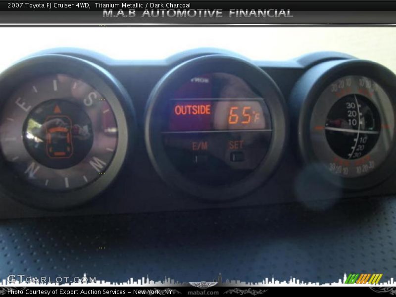 Titanium Metallic / Dark Charcoal 2007 Toyota FJ Cruiser 4WD