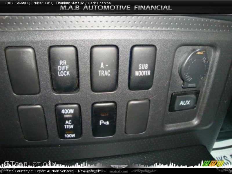 Titanium Metallic / Dark Charcoal 2007 Toyota FJ Cruiser 4WD