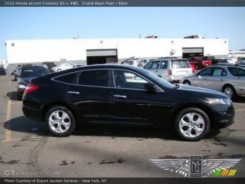 Crystal Black Pearl / Black 2010 Honda Accord Crosstour EX-L 4WD