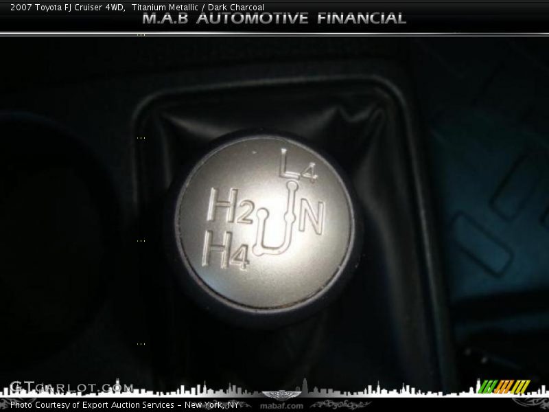 Titanium Metallic / Dark Charcoal 2007 Toyota FJ Cruiser 4WD