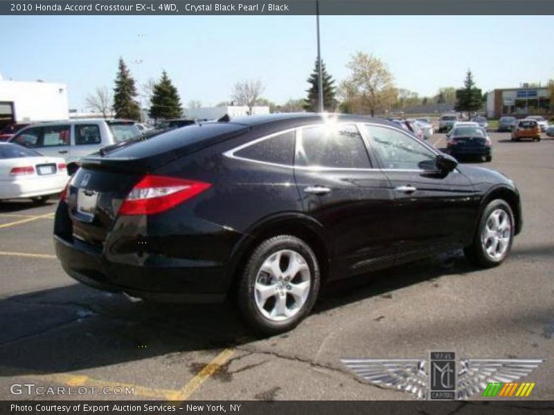 Crystal Black Pearl / Black 2010 Honda Accord Crosstour EX-L 4WD