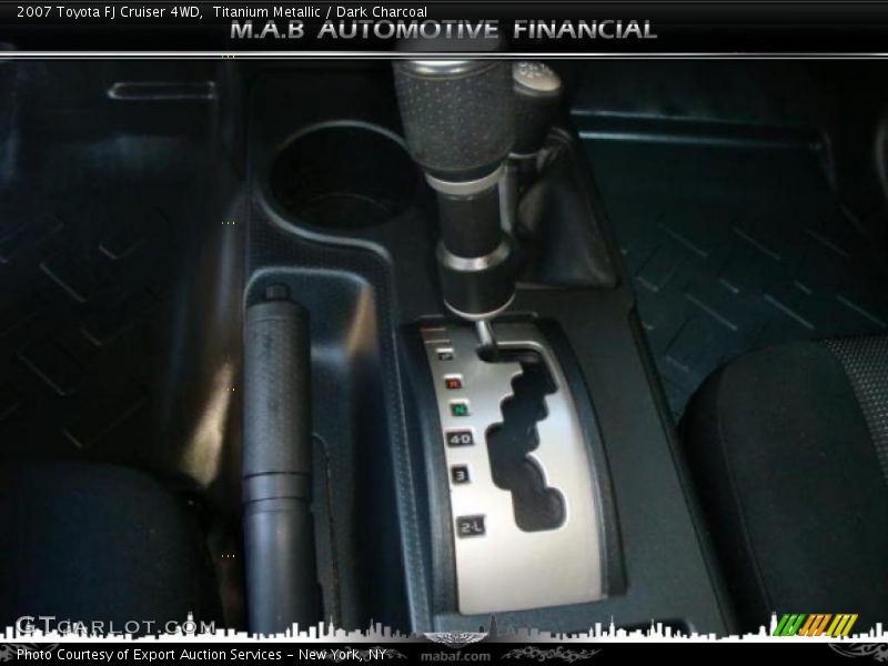 Titanium Metallic / Dark Charcoal 2007 Toyota FJ Cruiser 4WD