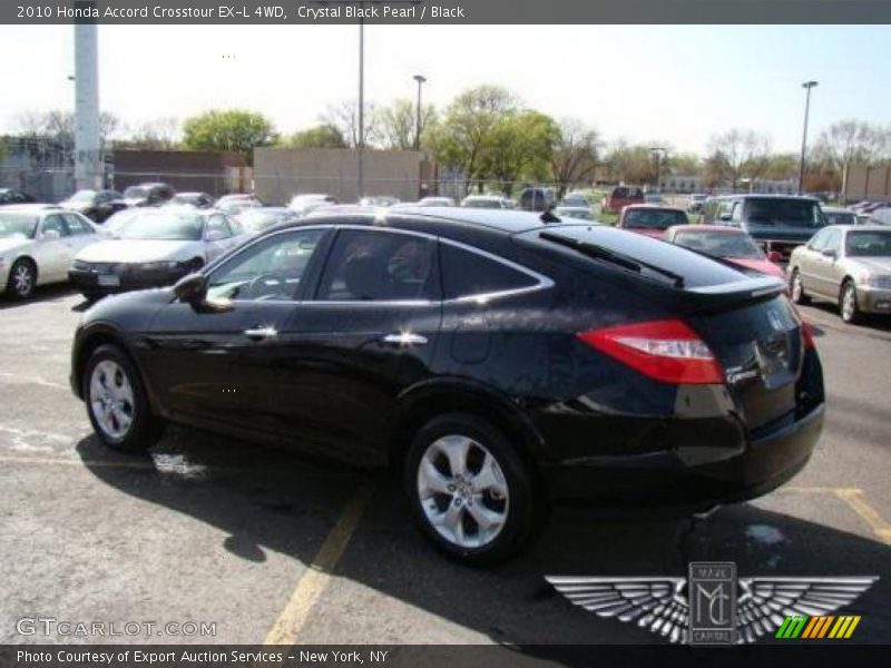 Crystal Black Pearl / Black 2010 Honda Accord Crosstour EX-L 4WD