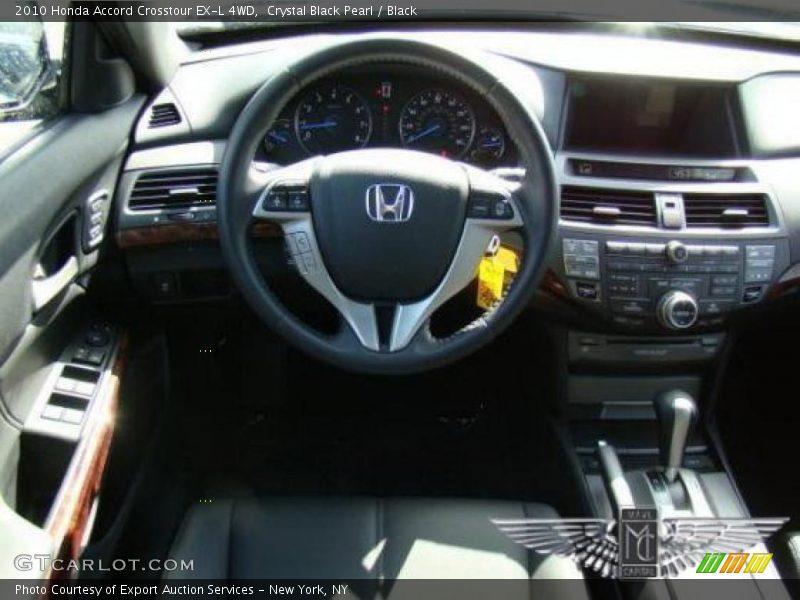 Crystal Black Pearl / Black 2010 Honda Accord Crosstour EX-L 4WD