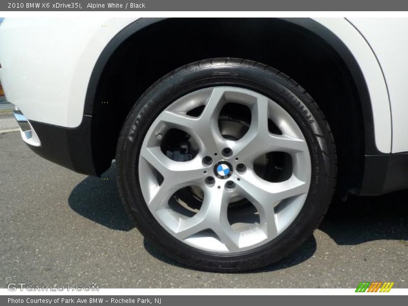 Alpine White / Black 2010 BMW X6 xDrive35i