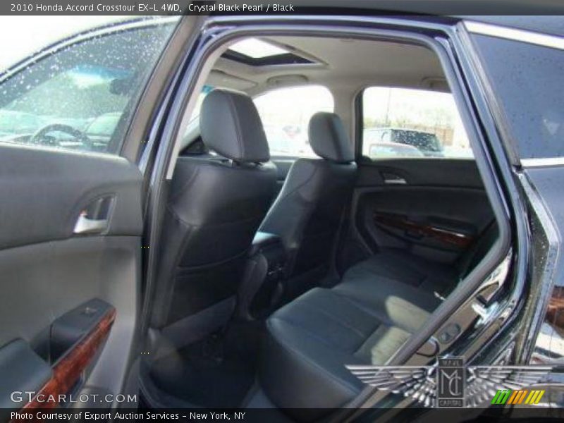 Crystal Black Pearl / Black 2010 Honda Accord Crosstour EX-L 4WD