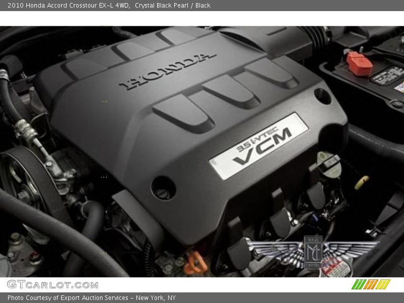 Crystal Black Pearl / Black 2010 Honda Accord Crosstour EX-L 4WD