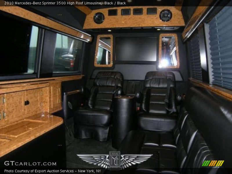 Black / Black 2010 Mercedes-Benz Sprinter 3500 High Roof Limousine