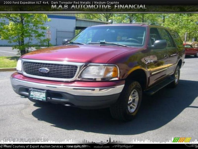 Dark Toreador Red Metallic / Medium Graphite 2000 Ford Expedition XLT 4x4