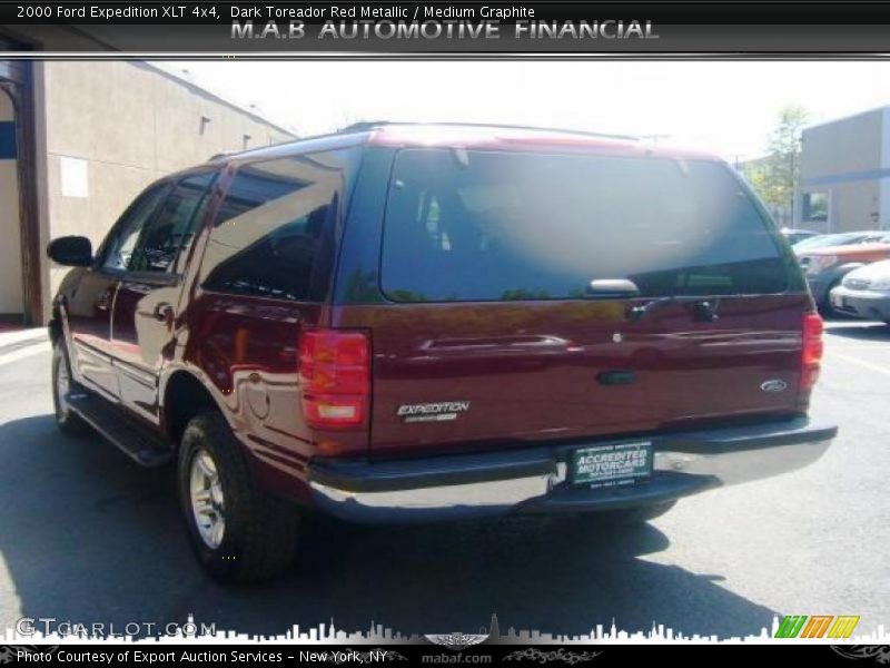 Dark Toreador Red Metallic / Medium Graphite 2000 Ford Expedition XLT 4x4