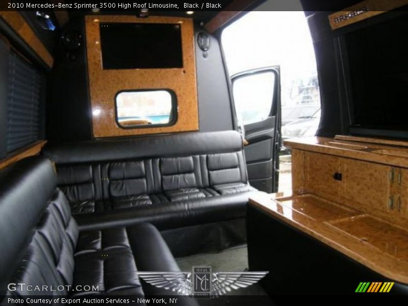 Black / Black 2010 Mercedes-Benz Sprinter 3500 High Roof Limousine