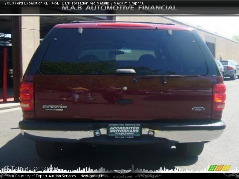 Dark Toreador Red Metallic / Medium Graphite 2000 Ford Expedition XLT 4x4