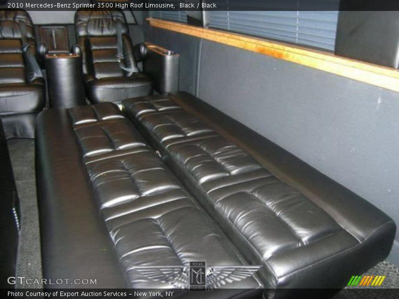 Black / Black 2010 Mercedes-Benz Sprinter 3500 High Roof Limousine