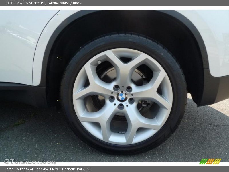 Alpine White / Black 2010 BMW X6 xDrive35i