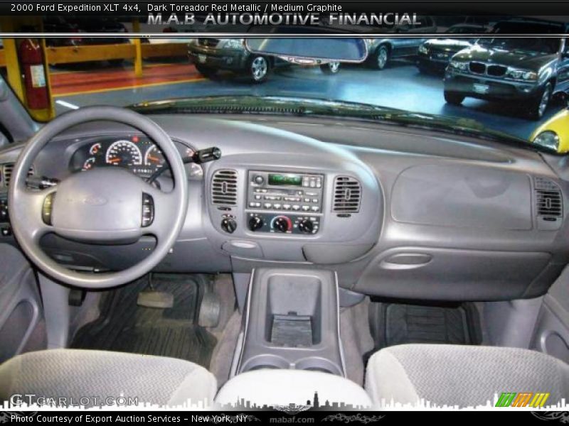 Dark Toreador Red Metallic / Medium Graphite 2000 Ford Expedition XLT 4x4