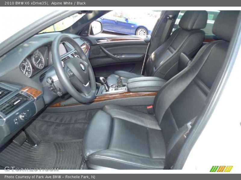 Alpine White / Black 2010 BMW X6 xDrive35i