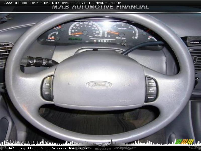 Dark Toreador Red Metallic / Medium Graphite 2000 Ford Expedition XLT 4x4