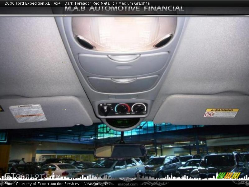 Dark Toreador Red Metallic / Medium Graphite 2000 Ford Expedition XLT 4x4