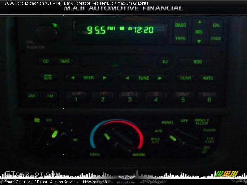 Dark Toreador Red Metallic / Medium Graphite 2000 Ford Expedition XLT 4x4