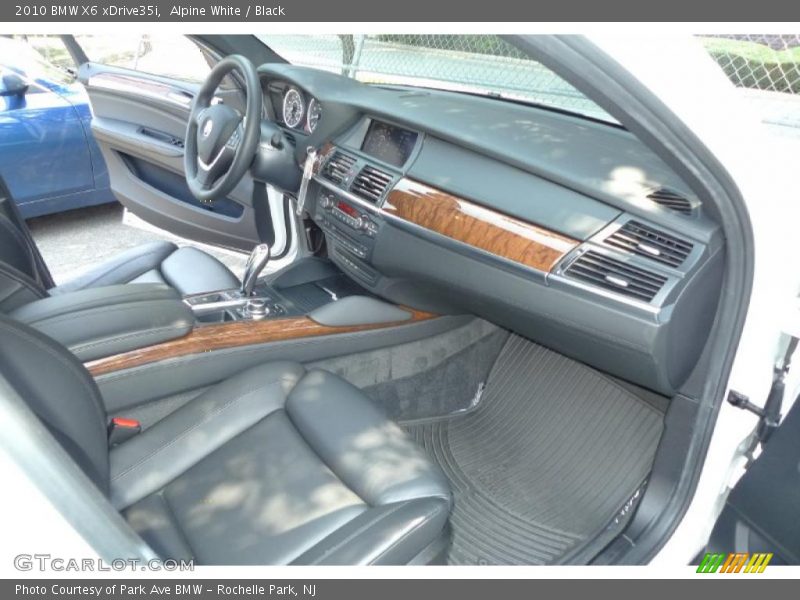 Alpine White / Black 2010 BMW X6 xDrive35i