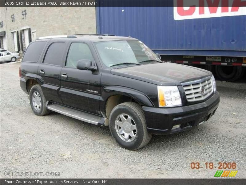 Black Raven / Pewter 2005 Cadillac Escalade AWD