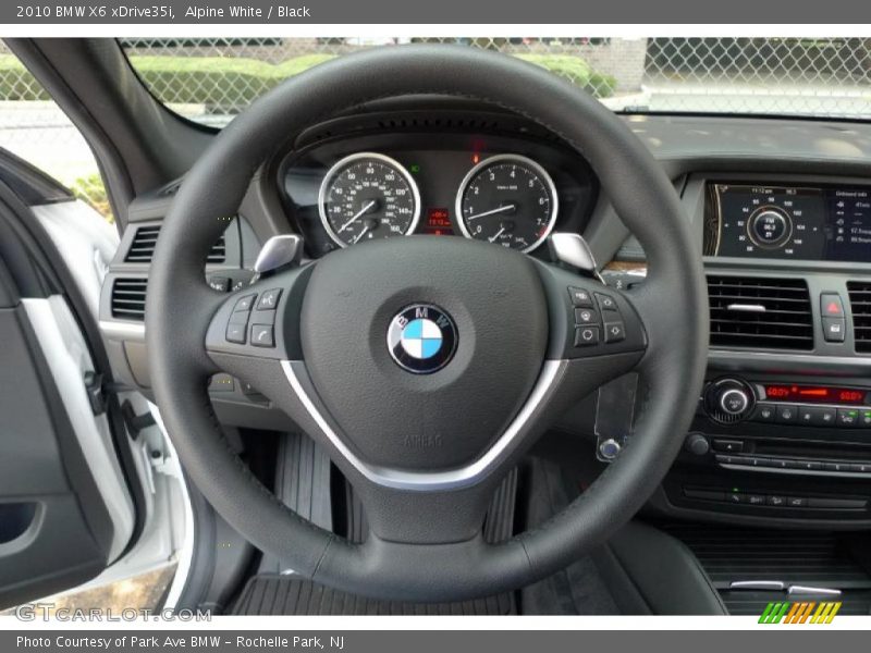 Alpine White / Black 2010 BMW X6 xDrive35i