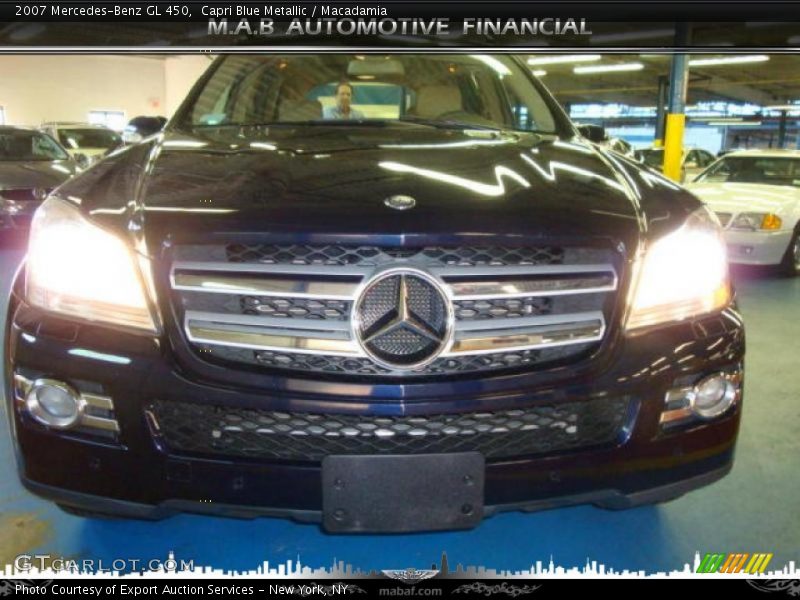 Capri Blue Metallic / Macadamia 2007 Mercedes-Benz GL 450