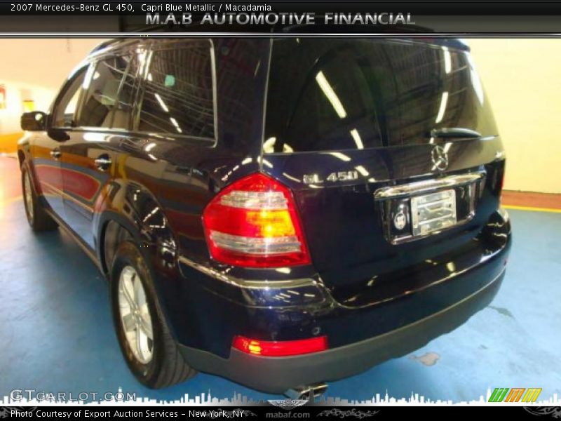 Capri Blue Metallic / Macadamia 2007 Mercedes-Benz GL 450