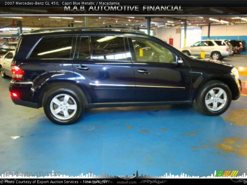 Capri Blue Metallic / Macadamia 2007 Mercedes-Benz GL 450