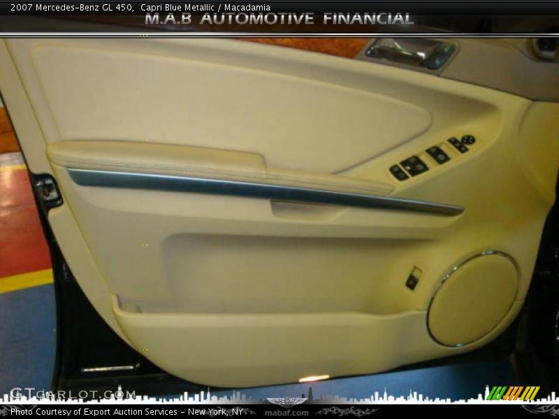 Capri Blue Metallic / Macadamia 2007 Mercedes-Benz GL 450