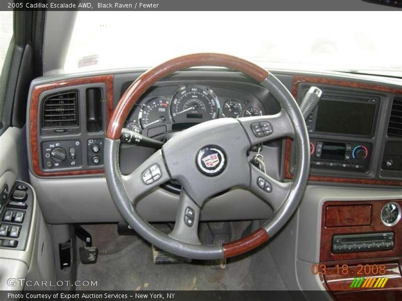 Black Raven / Pewter 2005 Cadillac Escalade AWD