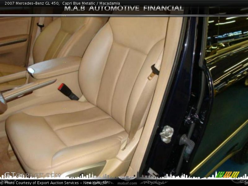 Capri Blue Metallic / Macadamia 2007 Mercedes-Benz GL 450