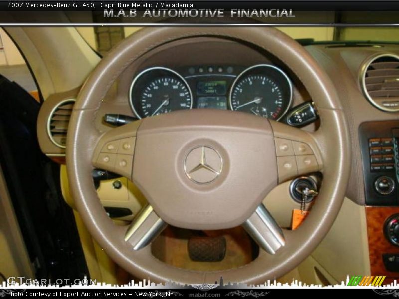 Capri Blue Metallic / Macadamia 2007 Mercedes-Benz GL 450