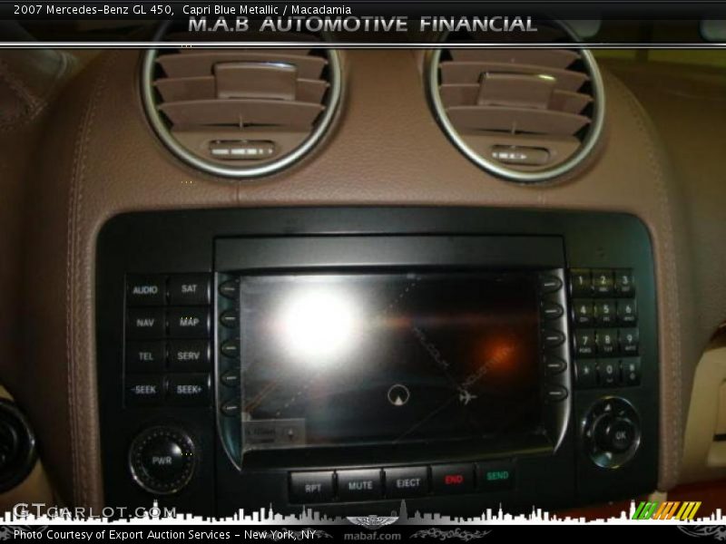Capri Blue Metallic / Macadamia 2007 Mercedes-Benz GL 450