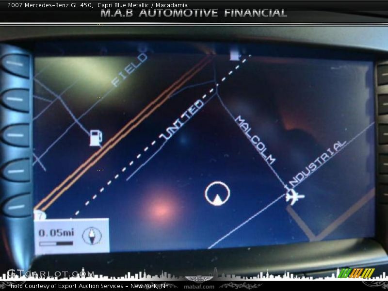 Capri Blue Metallic / Macadamia 2007 Mercedes-Benz GL 450