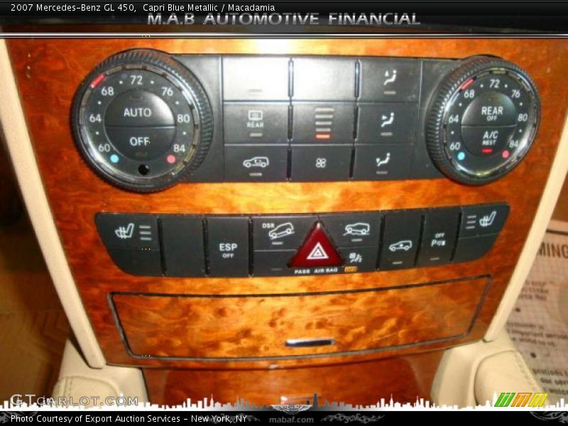 Capri Blue Metallic / Macadamia 2007 Mercedes-Benz GL 450