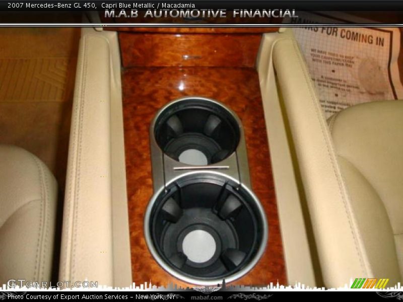 Capri Blue Metallic / Macadamia 2007 Mercedes-Benz GL 450