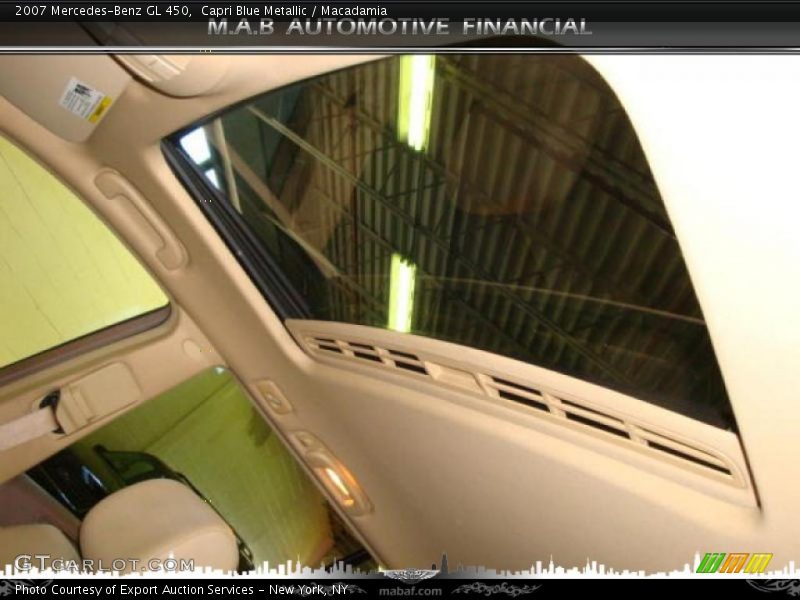Capri Blue Metallic / Macadamia 2007 Mercedes-Benz GL 450