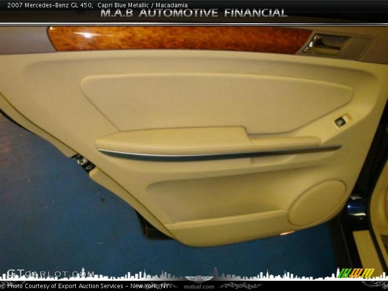 Capri Blue Metallic / Macadamia 2007 Mercedes-Benz GL 450