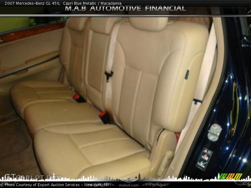 Capri Blue Metallic / Macadamia 2007 Mercedes-Benz GL 450