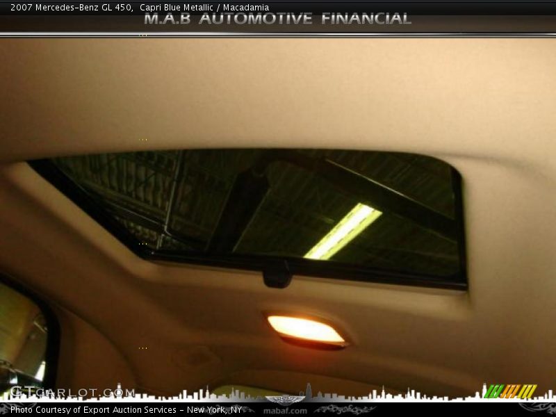 Capri Blue Metallic / Macadamia 2007 Mercedes-Benz GL 450