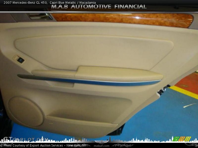 Capri Blue Metallic / Macadamia 2007 Mercedes-Benz GL 450