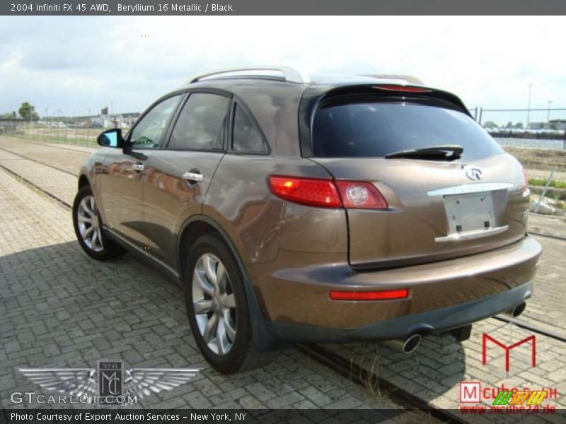 Beryllium 16 Metallic / Black 2004 Infiniti FX 45 AWD