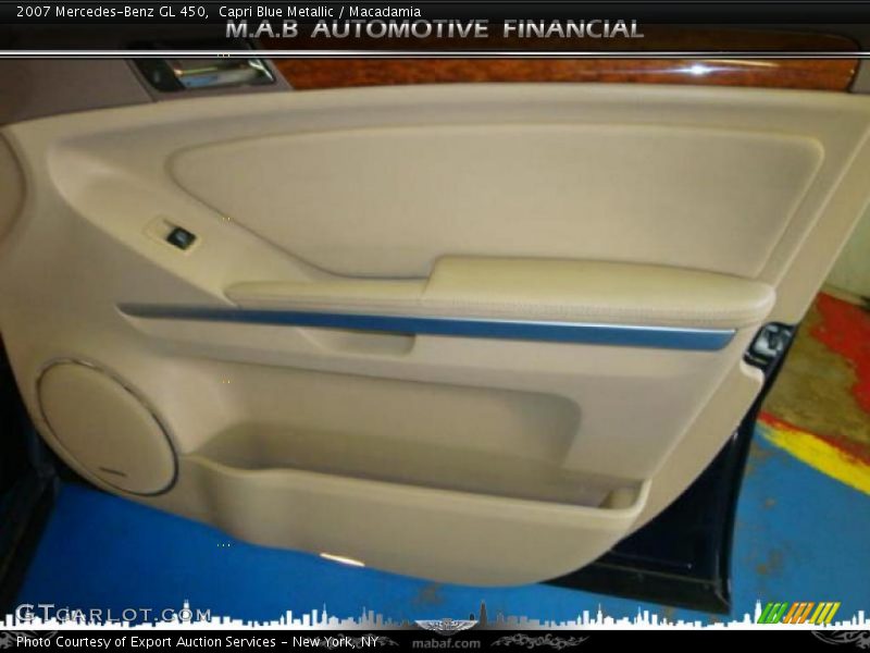 Capri Blue Metallic / Macadamia 2007 Mercedes-Benz GL 450