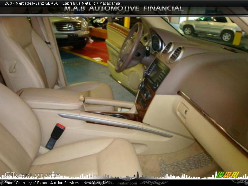 Capri Blue Metallic / Macadamia 2007 Mercedes-Benz GL 450