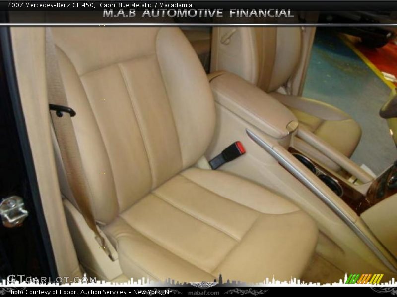 Capri Blue Metallic / Macadamia 2007 Mercedes-Benz GL 450