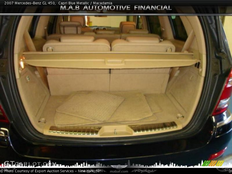 Capri Blue Metallic / Macadamia 2007 Mercedes-Benz GL 450